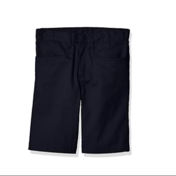 NWT Classroom School Uniforms Little Girls' 6X Stretch Low Rise Short Dark Navy - Picture 2 of 5